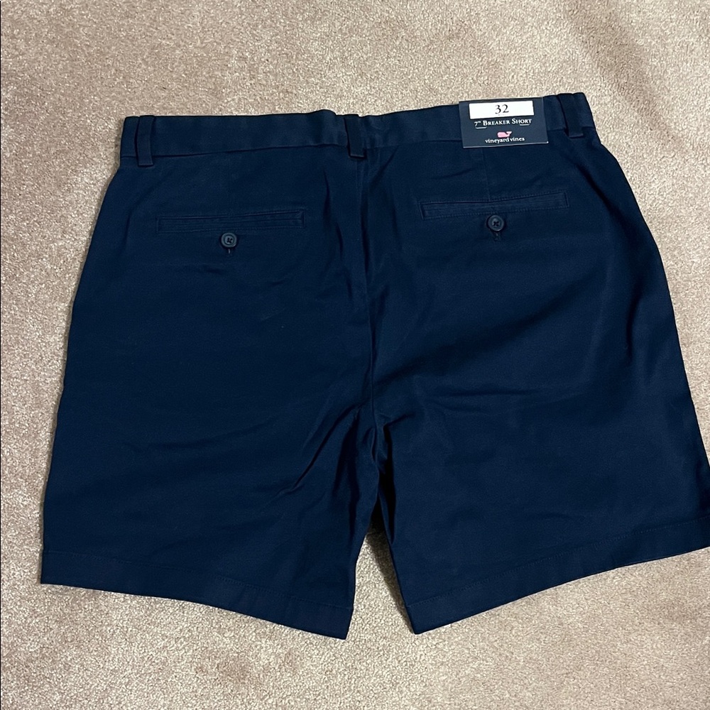 Vineyard Vines Dark Blue Flat Front Shorts